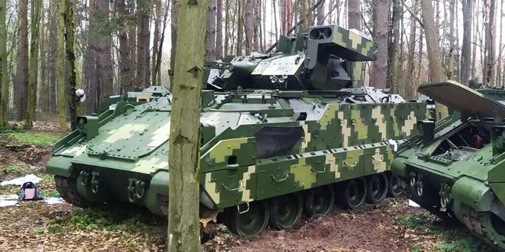 Bradley Infantry Fighting Vehicle.Russian